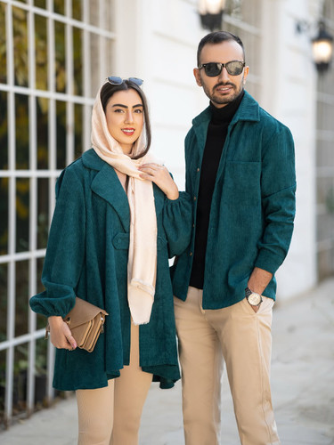 استایل کاپل مخمل کبریتی